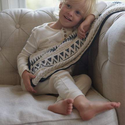 Pyramid Cotton Muslin Newcastle Blanket