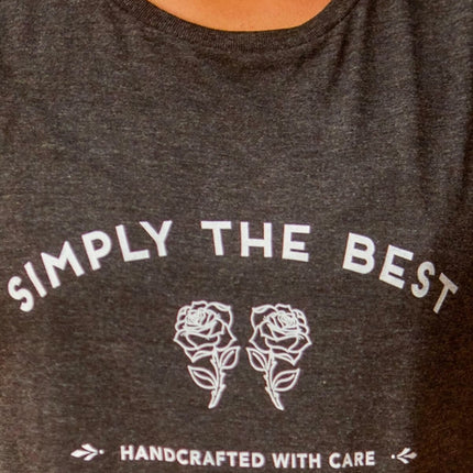 Simply the Bride | Simply the Best - Bachelorette Party Flowy Muscle