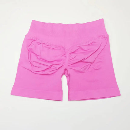 NCLAGEN Seamless Shorts 4.5" Gym Shorts Woman Scrunch Butt Fitness