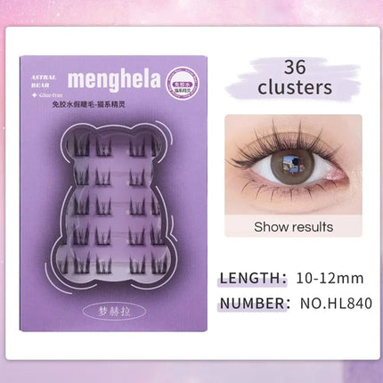 Fairy Glue-free False Eyelashes Easy To Rebound No Need To Remove