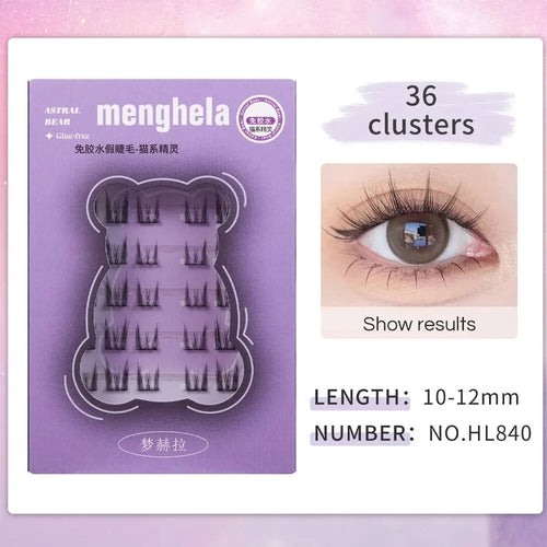 Fairy Glue-free False Eyelashes Easy To Rebound No Need To Remove