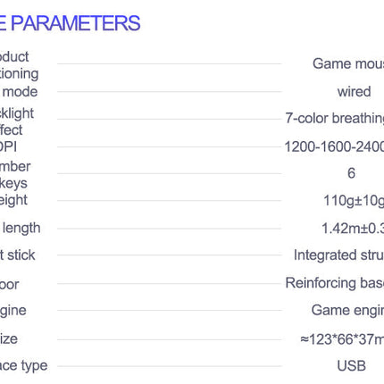 Dragon 6 Buttons 3200 DPI Gaming Mouse