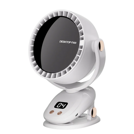 Wireless Air Conditioner Fan 3600mAh Camping Desktop Fan 6 Modes