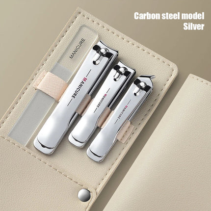 4PCS/Set Portable Stainless Steel Nail Clipper Set Professional Nail