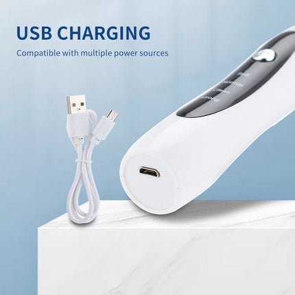 Ultrasonic Teeth Cleaner Electric Dental Plaque Remover Rechargeable