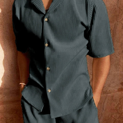 Spring/Summer stretch casual men beach shorts set