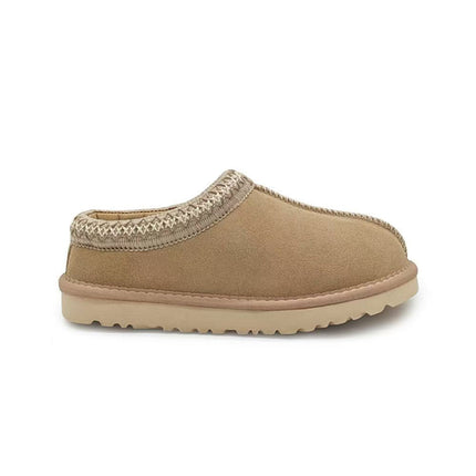 Plush Fur-Lined Platform Mules - Fleece Lined Women Clogs