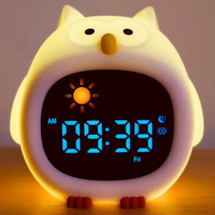 Alarm Clock for Teenager Puppy-Shape Toddler Sleep Training Clock Cute