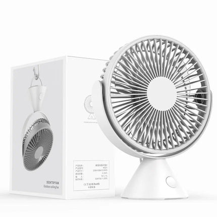 Desk Fan Smart Home Portable Cooling Fan Can Hanging Upright Fan Usb