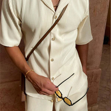 Spring/Summer stretch casual men beach shorts set