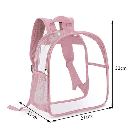 Clear Backpack Stadium Approved Transparent Clear Mini Backpack for