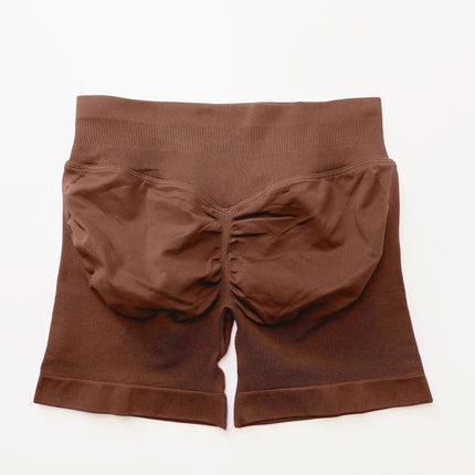 NCLAGEN Seamless Shorts 4.5" Gym Shorts Woman Scrunch Butt Fitness
