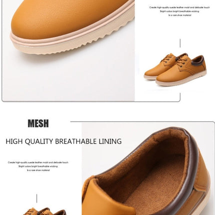 Mens Casual Flat Oxford Sneakers