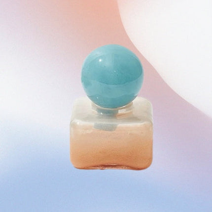 Handblown Bonbon Decorative Jar, Dopamine Decor, Whimsical Diffuser