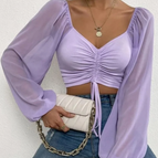 M / Purple