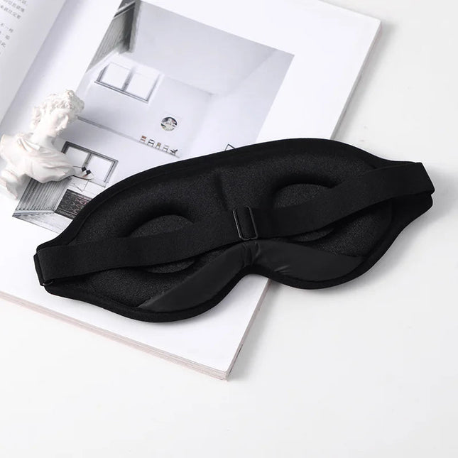 3D Portable Soft Eye Mask Black Fast Sleeping Eye Shade Cover Eye
