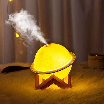 Essential Oil Diffusers with LED Light 3D Moon Air Humidifier