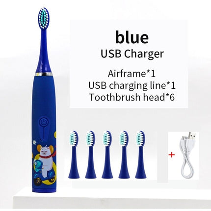 Sonic Toothbrush Electric for Kids Tooth Brush Children IPX6