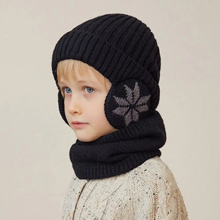 Girls Hat Scarf Set Kids Hat Scarf Set Cozy Winter Children's Hat