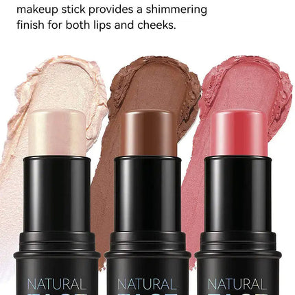 MLSMILE Highlight Contour 3-pack For 3D Makeup Brightening Skin Tone