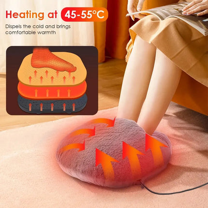 USB Foot Warmer Electric Foot Warming Shoes Foot Warming Device Or
