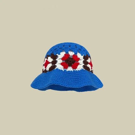 Handmade Knitted Bucket  Hat
