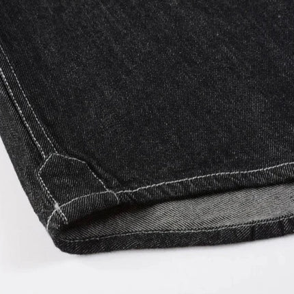 Mens Long Sleeve Single Pocket Denim Shirt