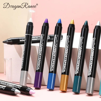 Smoky Dark Green Eyeshadow Pencil Stick Waterproof Pearlescent 12