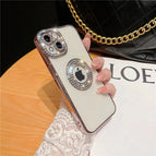 Pink Plating Case / For iPhone 14 Pro