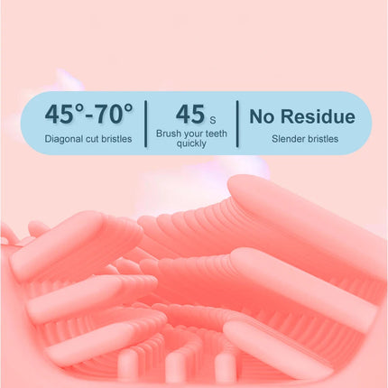 Ipx7 Waterproof Electric Toothbrush Kids U-shaped Sonic Smart