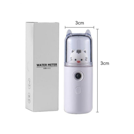 Cute Cat Mini Portable Hand-held Rehydrator Humidifier Face Sprayer