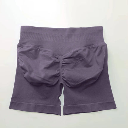 NCLAGEN Seamless Shorts 4.5" Gym Shorts Woman Scrunch Butt Fitness