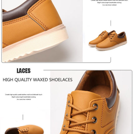 Mens Casual Flat Oxford Sneakers
