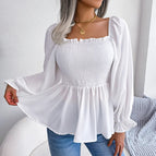 S / White