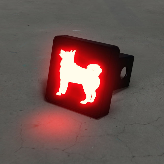 Siberian Husky LED Brake Hitch Cover