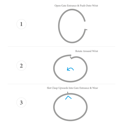 Soames Gate Midi Wayfarer Silver Bangle