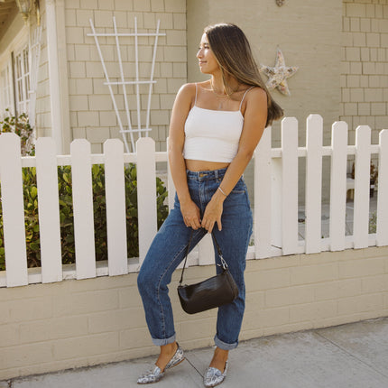 Women's Flat Socialite Silver Snake Skin