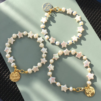 Pearl Stars bracelet