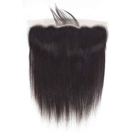 10A Grade MIDDLE PART 13x4 Lace Frontal Remy Human Hair Closure With B