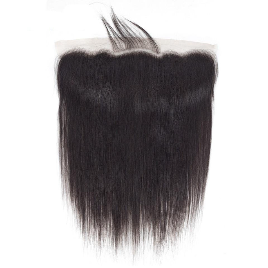 10A Grade MIDDLE PART 13x4 Lace Frontal Remy Human Hair Closure With B