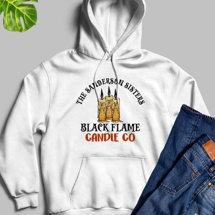 The Sanderson Sisters Black Flame Candle Co Hoodie