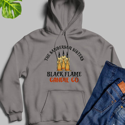 The Sanderson Sisters Black Flame Candle Co Hoodie