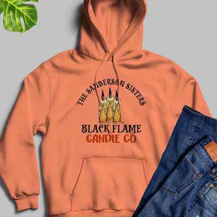 The Sanderson Sisters Black Flame Candle Co Hoodie
