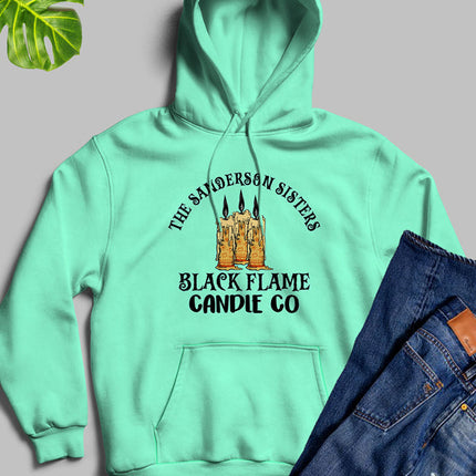 The Sanderson Sisters Black Flame Candle Co Hoodie