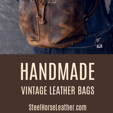 The Olaf Rucksack | Vintage Leather Travel Backpack