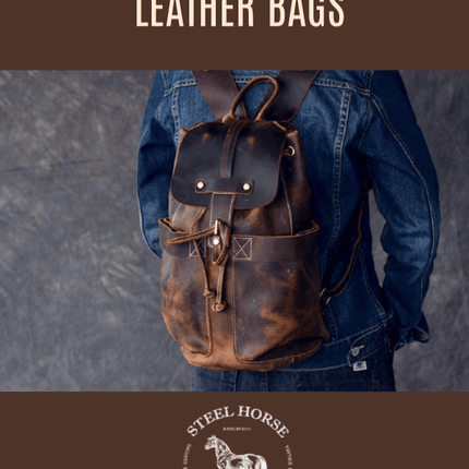 The Olaf Rucksack | Vintage Leather Travel Backpack