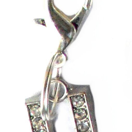A-Z Crystal Letter Pet Charms