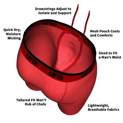 UFM Long Boxer Brief 9" - Bamboo MAX Support