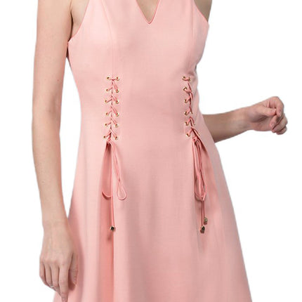 Vienna Dress - Fit and flare wing tip collar dress