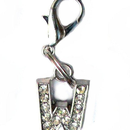 A-Z Crystal Letter Pet Charms